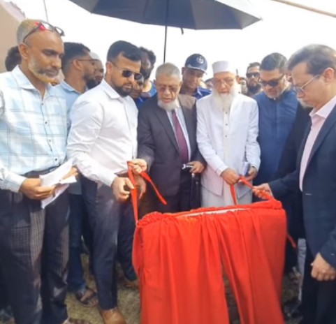 সিলেটের বালাগঞ্জে “আত্ব-তাকওয়া মেটারনিটি ক্লিনিকে’র ভিত্তিস্থাপন অনুষ্ঠানে বিচারপতি নজরুল ইসলাম চৌধুরী….