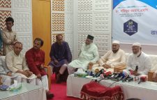 বিরুধীদলীয় নেতা ডা.শফিকুর রহমান এর সাথে কবি দেওয়ান মতিউর রহমান খাঁন এর মত বিনিময়