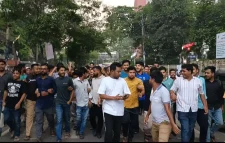 শিক্ষক নিয়োগে ম্যানেজিং কমিটি পদ্ধতির বিরুদ্ধে জবিতে বিক্ষোভ
