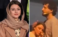 অভিনেতার বুকে মাথা রাখায় মামলা