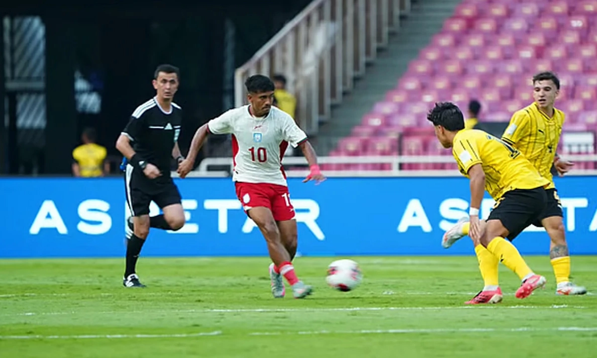 আসিয়ান কাপে মালয়েশিয়ার কাছে ৩-০ গোলে হারল বাংলাদেশ