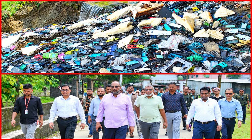 সিলেট সিটি কর্পোরেশনের প্রশাসক আব্দুল কাইয়ুম চৌধুরী ও তার দলবলের পরিদর্শনে গিয়ে চক্কু চড়কগাছ