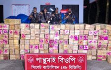 সিলেট সীমান্তে লাখ টাকার বুঙ্গার মালামাল ধরল বিজিবি